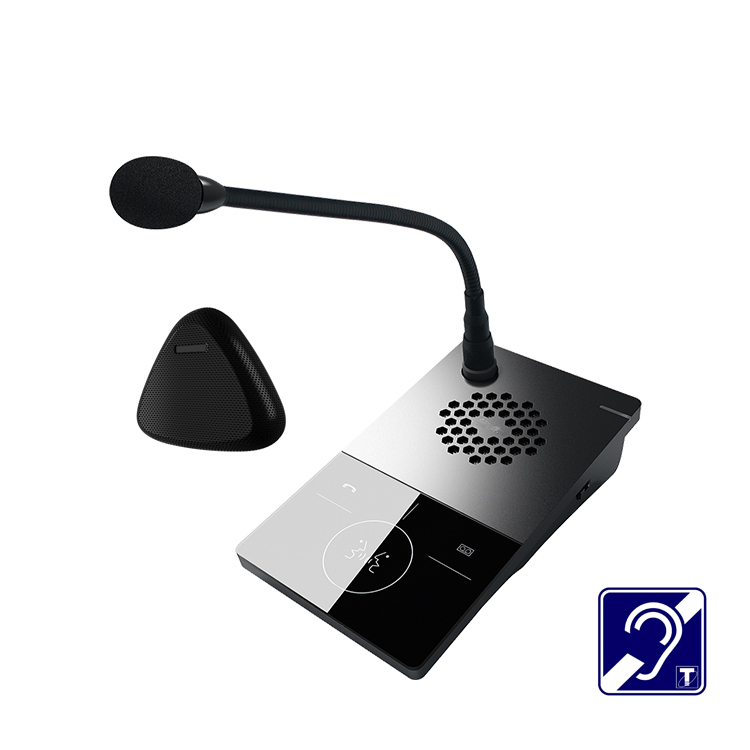 Interphone de guichet boucle magnétique