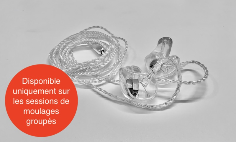 RELIEF 4 in-ear monitors 4 drivers / session groupée