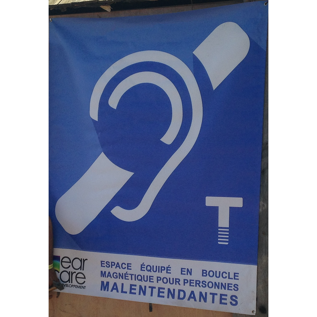 Bâche signalétique boucle magnétique
