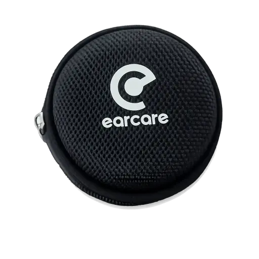 Étui Earcare rigide rond
