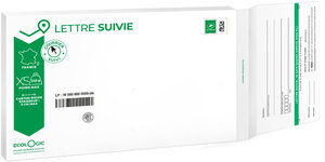 Prêt à poster lettre suivie cartonnée 250g