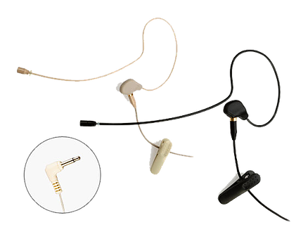 Micro Electret serre tête