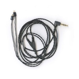 Câble IEM ReliefAudio serie, noir, spiralé, 2 pin / jack 3.5 mm
