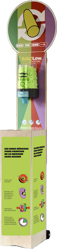 Echo-low outdoor Wood EARWEARE